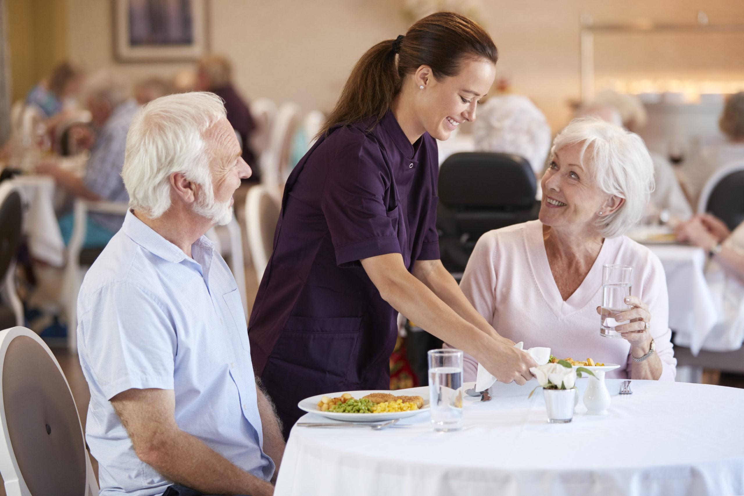 Supportive dining in aged care
